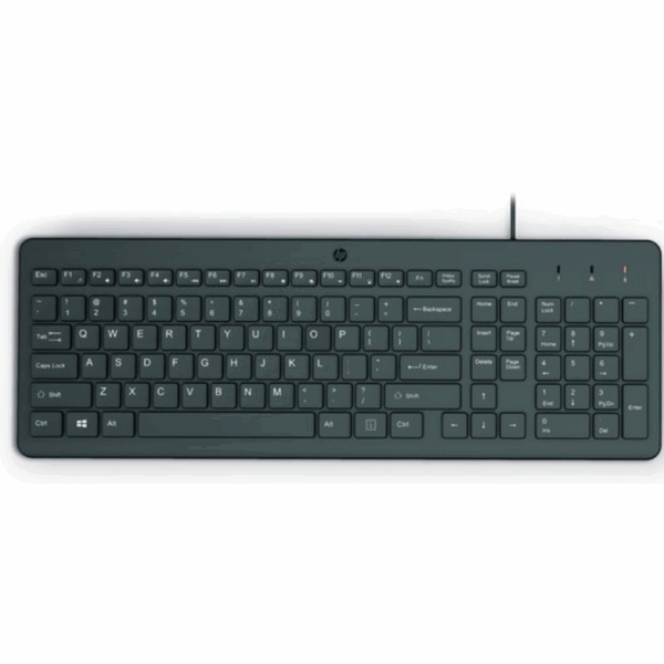HP 150 Bedraad Toetsenbord  Qwerty - Zwart