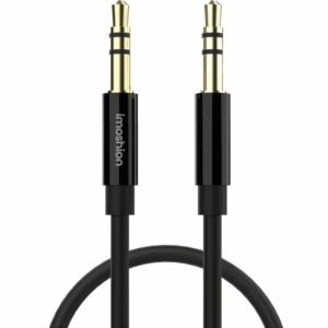 AUX Kabel - 1 meter - 3.5mm Jack Audio kabel - Male to Male - Zwart